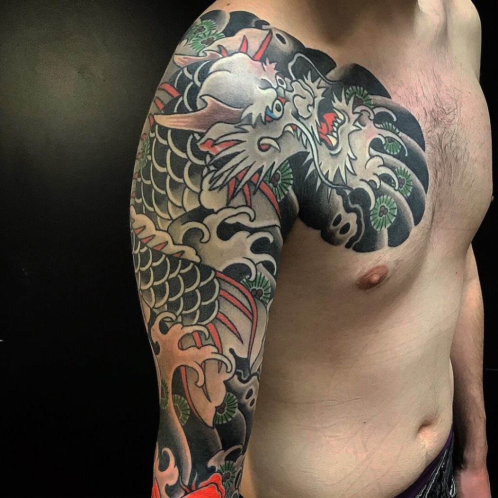 Tattoo japonés en Pamplona: su significado - AIZKORA TATTOO